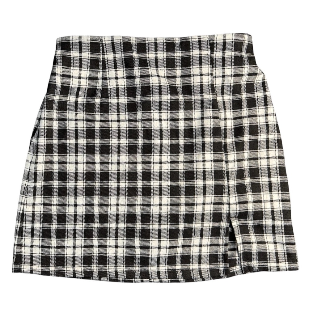 Art Class | Black and White Soft Mini Pencil Skirt, Girl’s Size Medium (7/8)